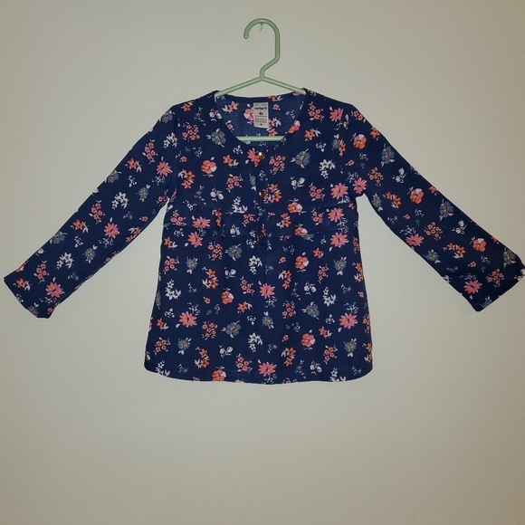 Carter's Other - Carter's Floral Long Sleeved Top Girls 4T